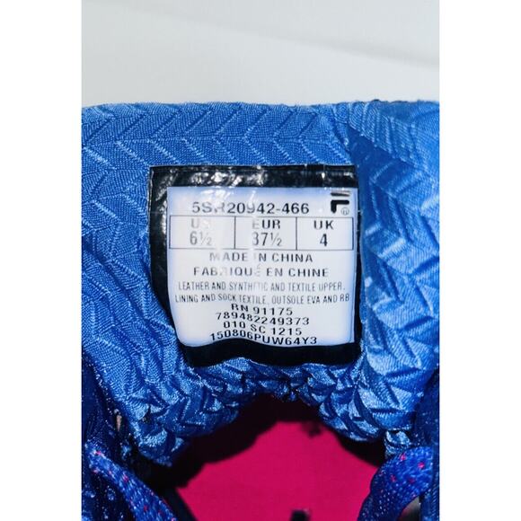 Fila Womens Memory Foam 5SR20942-466 Purple Pink Running Shoes Size 6.5 Clean - Picture 8 of 9